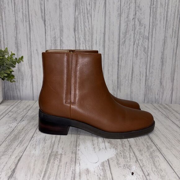 Abeo Shoes - Womens Size 9 Abeo Traverse Brown Leather Boots EUC